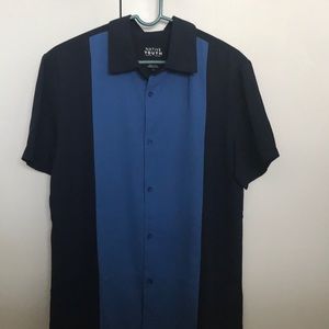 Native Youth color block short sleeve shirt
